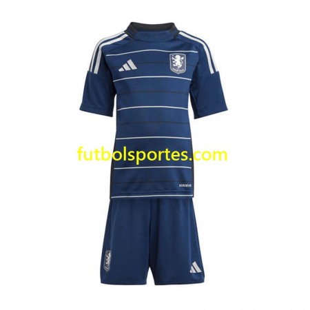 Camiseta Aston Villa Niño Tercera Equipación 2024/2025